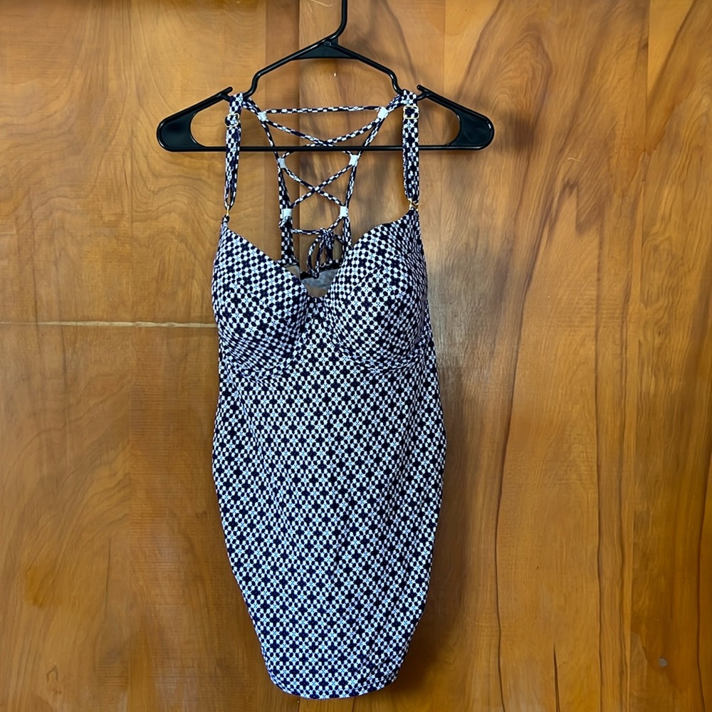 Cacique (Lane Bryant) Swim Tankini, size 36DDD